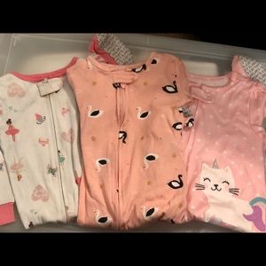 Carter’s footie pajama bundle